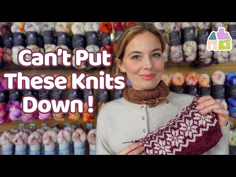 Видео: Вяжем и общаемся: мои осенние увлечения вязанием! Цветная пряжа, подушка Stella и уютные жилеты ✨