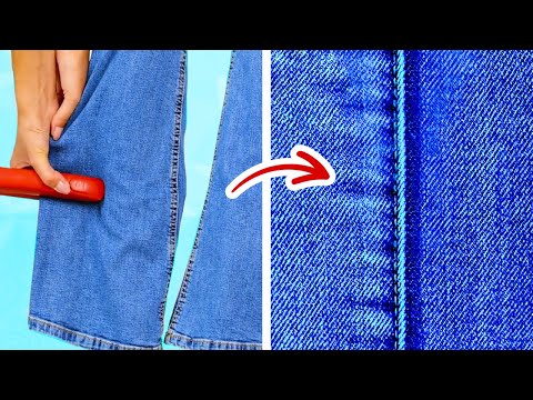 Видео: Простые швейные хитрости для начинающих для обновления вашего гардероба