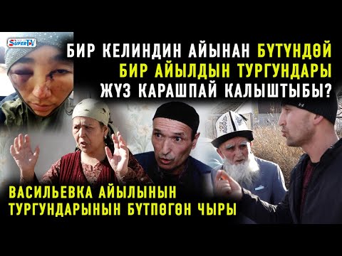 Видео: Сот кимди калкалап жатат? Чындык ким тарапта? Адилеттүүлүк издеген Васильевка айылынын тургундары