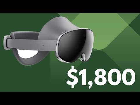 Видео: Samsung Galaxy XR выходит на рынок по цене 1800 долларов. . . Но я не уверен, почему...