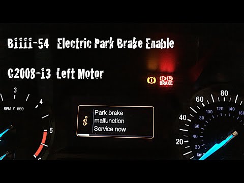 Видео: Электронный стояночный тормоз застрял в положении «включено»!! Ford Mondeo Mk5