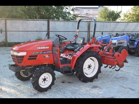 Видео: Мини трактор Yanmar AF-324 Цена: 640 000 т.р.= 8 510 USD