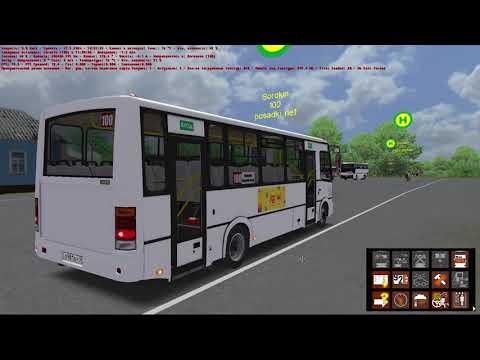 Видео: OMSI 2. ПАЗ-320412-05. Чистогорск. Маршрут 100