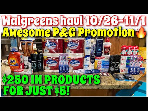 Видео: Купоны Walgreens с 26 октября по 1 ноября! Потрясающая акция P&G! | Тестируем, что работает🤷🏼‍♂️ ...