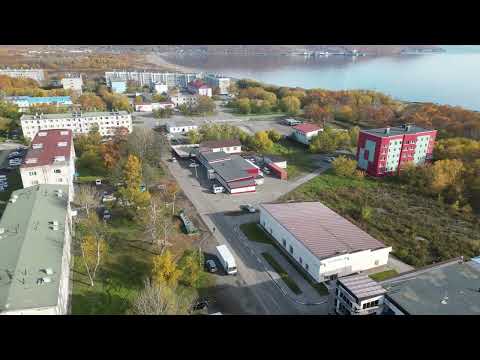 Видео: Камчатка, ЗАТО Вилючинск, мкр. Приморский, ул. Мира, октябрь 2022 г.