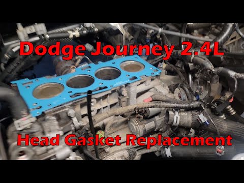 Видео: Как заменить прокладку головки блока цилиндров и цепь ГРМ на Dodge Journey 2016 года | Двигатель ...