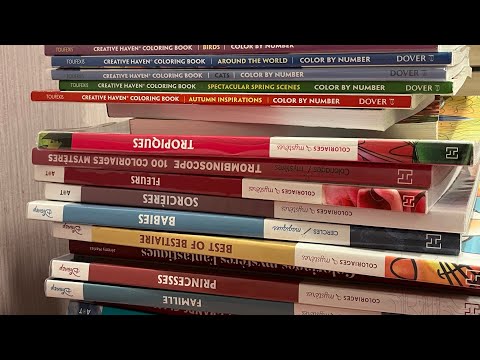 Видео: Огромное раскрашенное за июль и август 2024🤗🤗🤗