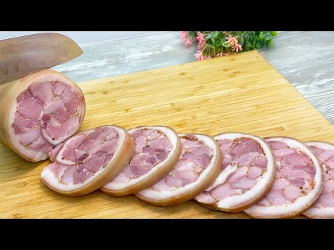 Видео: Беру свиную рульку и готовлю вкусную домашнюю ветчину! не покупай колбасу