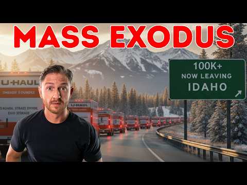 Видео: Массовый исход из Айдахо: истинные причины, по которым 100 тысяч человек покинули Айдахо