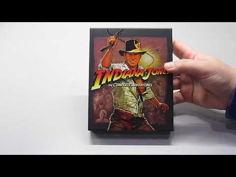 Видео: ИНДИАНА ДЖОНС - Blu-ray - INDIANA JONES - The complete adventures - сравнение разных изданий