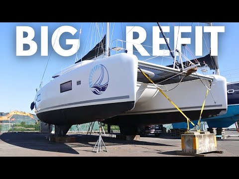 Видео: ВПЕРЕДИ БОЛЬШИЕ ПЕРЕМЕНЫ: Переоборудование нашего катамарана в Новой Зеландии