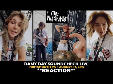 Видео: Реакция: саундчек Dany Day (12 августа 2022 г., Портсмут, Вирджиния)