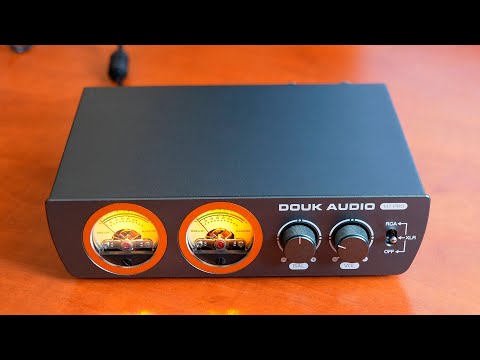 Видео: Усилитель D класса со стрелочками H7 PRO от  Douk Audio на TPA3255