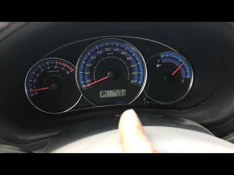Видео: Субару SH узнать температуру
