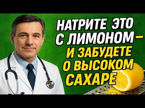 Видео: Натрите Это с Лимоном — и Забудете о Высоком Сахаре Навсегда!