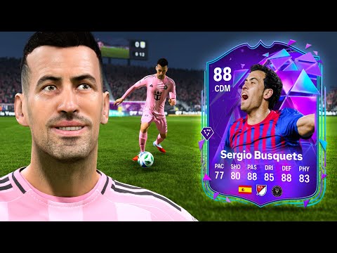 Видео: ВАУ! 🤯 88 Конец эпохи SBC Серхио Бускетс! Обзор игрока FC 26