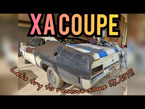 Видео: XA Coupe!!! Давайте попробуем удалить немного РЖАВЧИНЫ!!