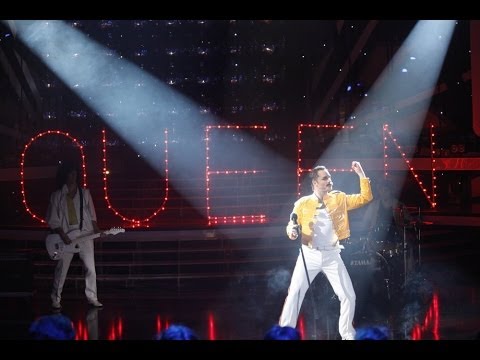 Видео: Один в Один! Виталий Гогунский - Фредди Меркьюри (We are the Champions)