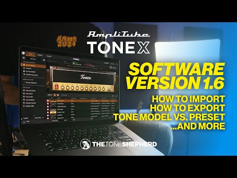 Видео: Программное обеспечение TONEX 1.6 | Как импортировать и экспортировать пресеты и работать с прогр...
