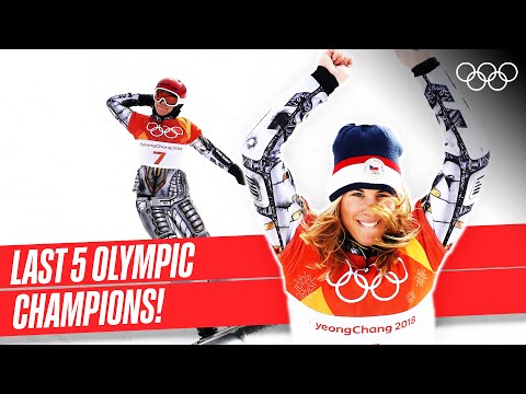 Видео: Последние 5 чемпионок в параллельном гигантском слаломе среди женщин 🥇