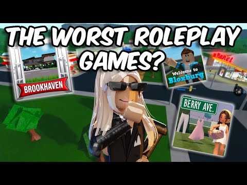 Видео: ИГРАЮ ВО ВСЕ РОЛЕВЫЕ ИГРЫ в ROBLOX, чтобы вам не пришлось