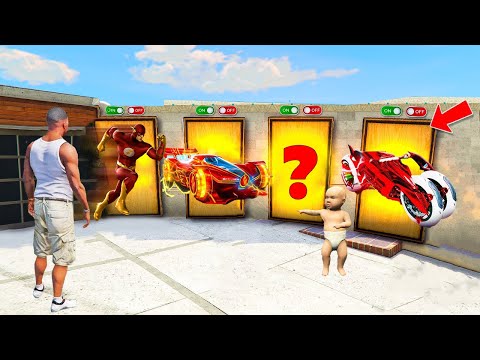 Видео: ФЛЭШ ЖАСЫРҒАН ҚҰПИЯ ЕСІКТЕРДІҢ ІШІНДЕ НЕ БАР? (GTA V)