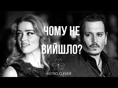 Видео: Історія Джоні Деппу та Ембер Герд. Чому не вийшло? Астрологічний погляд