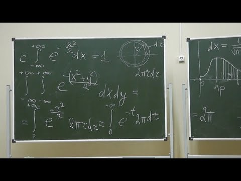 Видео: 44 Вычисляем постоянную формулы Стирлинга, рассматривая распределение Гаусса
