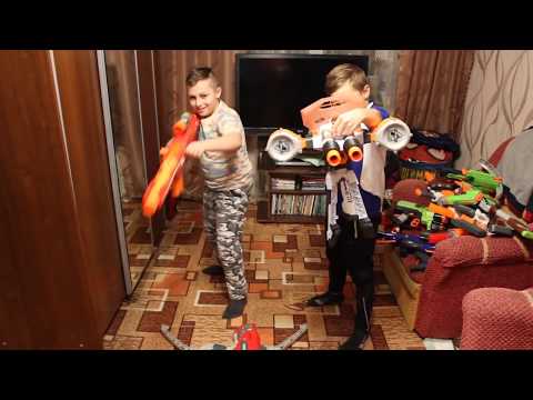 Видео: Эксперимент стрельба из НЁРФА по живой мишени