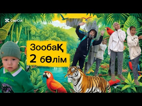 Видео: Зообақ 2 бөлім! Достар тағы қай жерге барайық, коментке жаза кетіңіздер