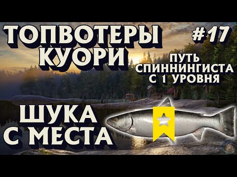 Видео: Аккаунт спиннингиста #17 | Троф Форель на топвотер Куори | Щука с места | Русская Рыбалка 4