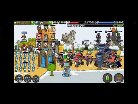 Видео: Играем в Grow Castle, экспериментируем с электрическим, ядовитым и ледяным билдами