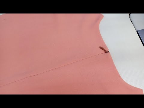 Видео: Як пришити потайну застібку блискавку. Обробка застібки обшивкою. Як пришити застібку в сукню.