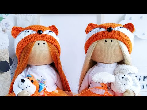 Видео: Мастер класс Шапочка лисичка урок 3