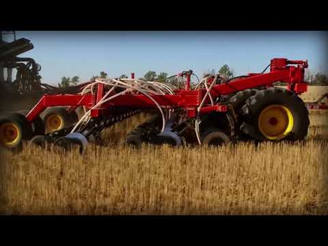 Видео: Посевной комплекс Bourgault 3720 с копирующими дисковыми сошниками