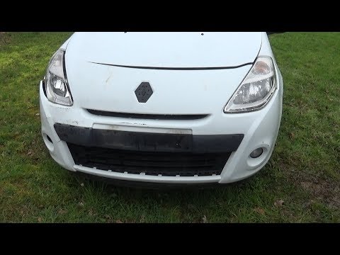 Видео: Разборка и сборка переднего бампера Renault Clio 3