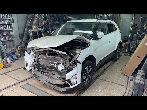 Видео: Hyundai Creta ремонт тотальных лонжеронов😱