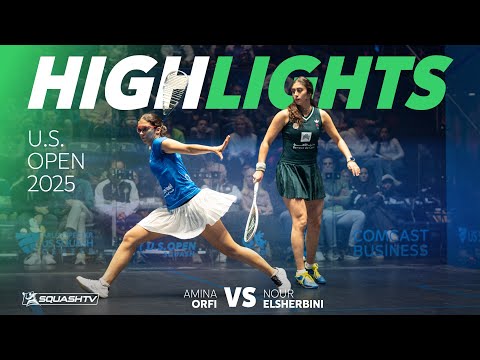 Видео: 🇪🇬 Орфи v ЭльШербини 🇪🇬 | Открытый чемпионат США 2025 | ОБЗОР ПОЛУФИНАЛА