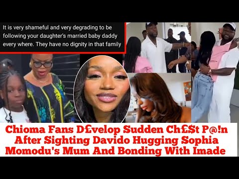 Видео: Чивидо впал в неконтролируемый раж, увидев, как Давидо обнимает маму Софии Момоду и Имадэ