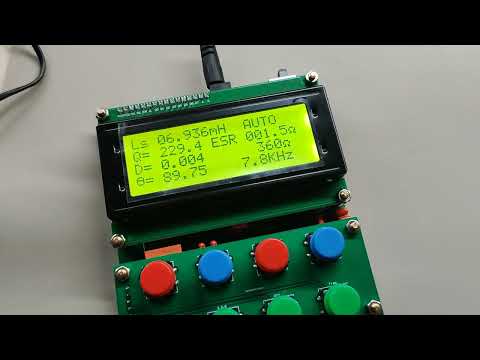 Видео: измеритель LCR XJW01