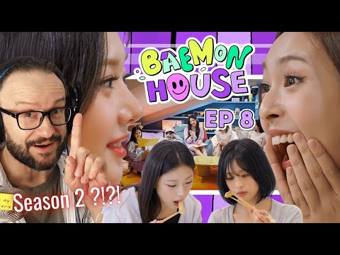 Видео: ещё один сезон?!! Реакция на BABYMONSTER - BAEMON HOUSE, эпизод 8