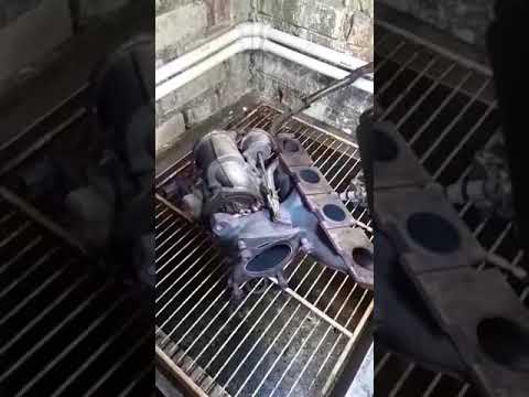 Видео: Незаметная поломка турбины,которая влияет на мощность двигателя/turbine breakdown.