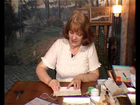 Видео: Мастер-класс Раисы Криницкой по флористике: картины из бересты, часть 1