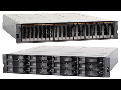 Видео: Корпоративная система хранения данных Lenovo Storage V3700 V2