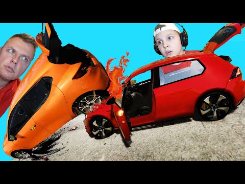 Видео: ПОВРЕЖДЕНИЯ МАШИН на ТРАССЕ Спасаем ЛЮДЕЙ после АВАРИИ в ACCIDENT