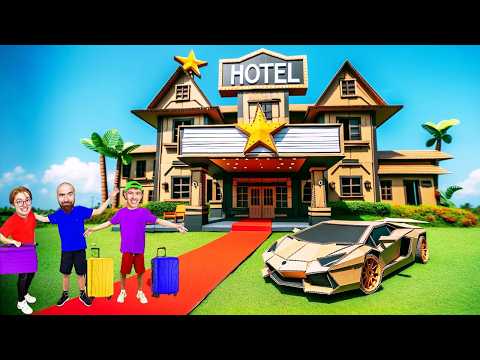 Видео: 24 Часа в КАРТОННОМ ОТЕЛЕ Челлендж !