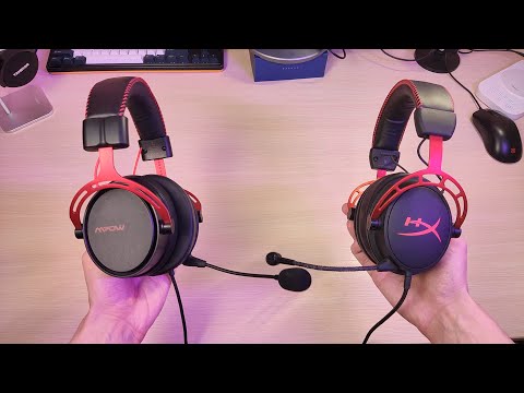 Видео: обзор на игровые наушники Hyperx ALPHA и сравнение с MPOW AIR SE