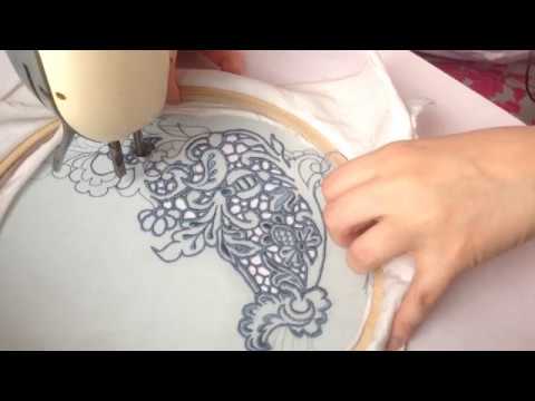 Видео: Урок Ришелье - прорезной элемент с сеткой