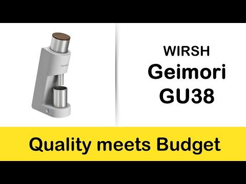 Видео: Обзор кофемолки Wirsh Geimori GU38 после месяца ежедневного использования.