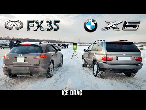 Видео: НЕУДЕРЖИМАЯ BMW X5 vs Infiniti FX35 + BMW X6M vs Audi Quattro vs Lexus RX350